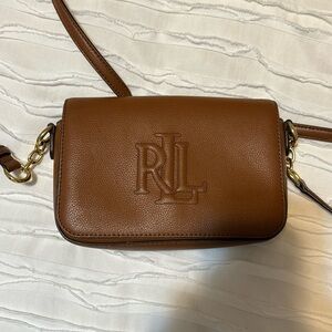 Lauren Ralph Lauren Women's Anstey Carmen Cross Body Bag - Caramel